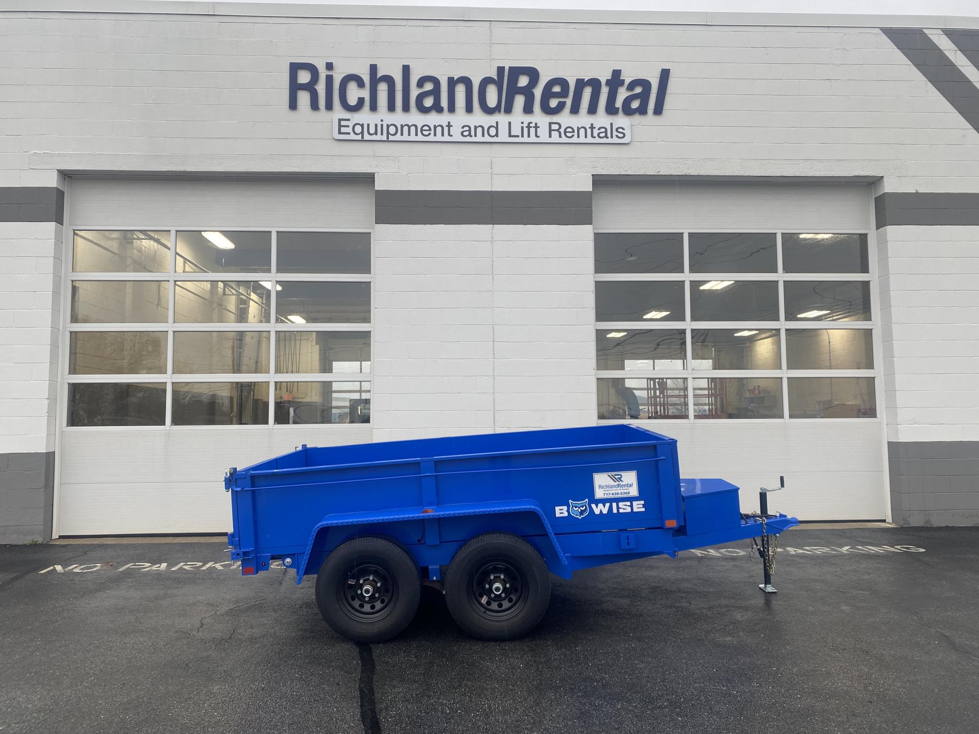 Dump Trailer 10' Richland Rental
