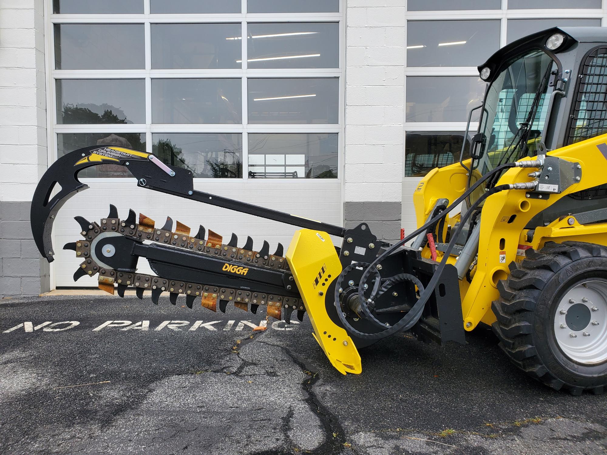 Skid Steer Attachment Trencher Richland Rental